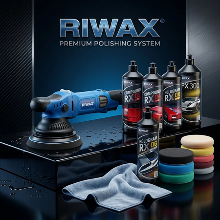 Průvodce leštěním RIWAX: Správné párování past RX/PX a kotoučů