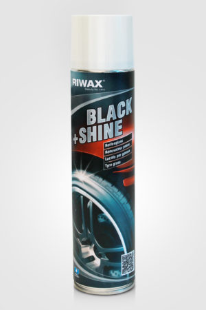 RIWAX BLACK+ SHINE- LESK NA PNEUMATIKY 400 ml 03395-2