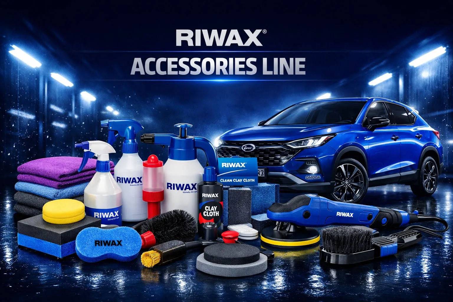 RIWAX není jen chemie! Objevte příslušenství a leštící pady, které vám usnadní práci